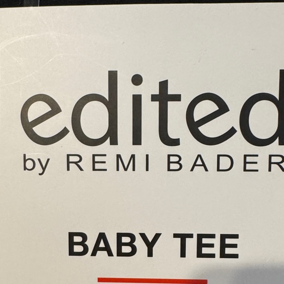 Black Baby Tee - Picture 2 of 7